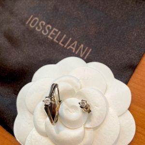 Iosselliani ring hoop earrings
